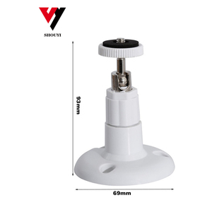 Giám Sát PTZ Cách Nhiệt Chống Nhiễu Giá Đỡ Nhựa ABS Gắn Tường <span class=keywords><strong>Camera</strong></span> Trong Nhà Giá Đỡ Phổ Quát <span class=keywords><strong>CCTV</strong></span> 9.3CM - Product Image 3