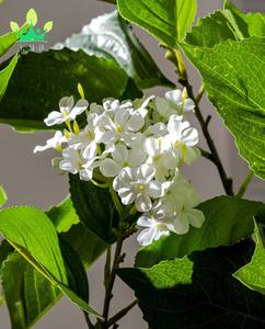 Fiori blu in vaso decorazioni in vaso albero artificiale alberi di bouganville 6ft pianta ufficio matrimonio piante da casa con tronco di legno - Product Image 3