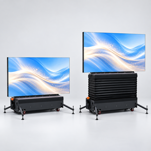 Écran LED portable P3 extérieur sur roues, installation facile, écran LED mobile pour location événementielle, résistant au vent, idéal pour les mariages - Product Image 2