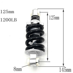 Amortiguador Trasero de 100MM 125MM 150MM 180MM 190MM 200MM para Minimoto ATV <span class=keywords><strong>Scooter</strong></span> Eléctrico Mini Pocket Bike de 47cc 49CC - Product Image 4
