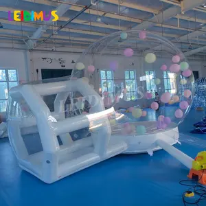 Bubble Bounce House Zimmer aufblasbare klare Kuppeln Kinder Teht Bouncy Zelt aufblasbare Ballon Kuppel Bubble Zelt Ball Zelt