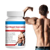 Comprimés pour une prise de poids rapide, comprimés Weight Plus, stimulant d'appétit pour homme, pilules pour gagner de la masse musculaire, capsules, poudre de protéines