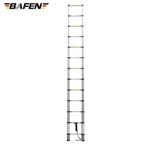 Escalera Telescópica Multiusos de Aluminio <span class=keywords><strong>Lidl</strong></span> de 16.5 pies, Escalera Extensible Retráctil y Plegable - Product Image 2