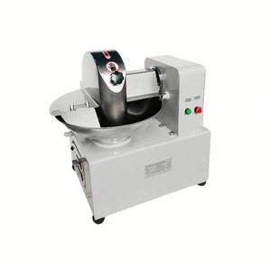 Cortadora <span class=keywords><strong>de</strong></span> Carne y Vegetales Comercial <span class=keywords><strong>de</strong></span> Alta Velocidad, <span class=keywords><strong>de</strong></span> Acero Inoxidable, con Recipiente <span class=keywords><strong>de</strong></span> 5L, Multiusos, para Rellenar, Mezclar y Picar Vegetales - Product Image 4