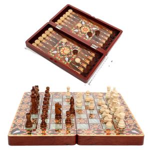 Set di Scacchi in Legno Fatto a Mano di Alta Qualità per Adulti con Pezzi di Qualità, Set <span class=keywords><strong>da</strong></span> Gioco <span class=keywords><strong>da</strong></span> <span class=keywords><strong>Tavolo</strong></span> - Product Image 3