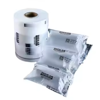 Rouleau de film de mousse protecteur de coussin d'oreiller d'air gonflable biodégradable écologique pour emballer le matériel vert