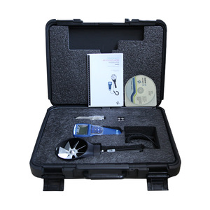 Anémomètre numérique de type roue à aubes Us Tsi Tsi-5725, testeur de vitesse du vent portable avec étui et accessoires - Product Image 1