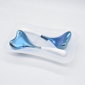 Massaggiatore Facciale Strumenti per la Cura della Pelle Stick <span class=keywords><strong>Cryo</strong></span> Blu Globi di Ghiaccio in Acciaio Inossidabile Infrangibile per Lifting Viso - Product Image 6