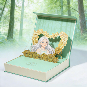 Cajas de Regalo Personalizables de Diseño <span class=keywords><strong>3D</strong></span>, Ecológicas y Biodegradables de Alta Gama para Cosméticos, Joyería, Suplementos para la Salud, con Cierre Magnético - Product Image 6