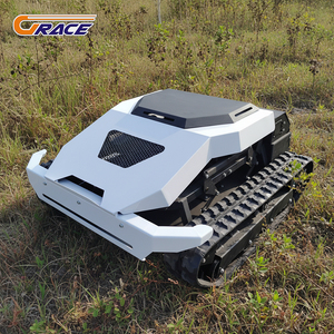 Бесплатная доставка! 100% беспроводная газонокосилка-робот на гусеничном ходу для сада, бензиновая газонокосилка-триммер - Product Image 2