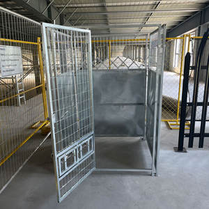 High Quality Outdoor <strong>Dog</strong> <strong>Kennel</strong> Cage 4*8*6ft Steel <strong>Dog</strong> Cage Large <strong>Kennels</strong> for Large <strong>Dog</strong> - Product Image 5
