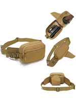Sac banane tactique personnalisé pour hommes - Pochette de transport dissimulé pour arme de poing (CCW) et pochette de ceinture, nouvelle pochette de ceinture pour arme