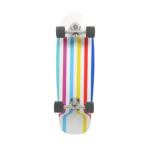 Trick paten kurulu 42 inç alüminyum dirsek çift rocker longboard yetişkin mini cruiser pennyboard ucuz cruiser kaykaylar