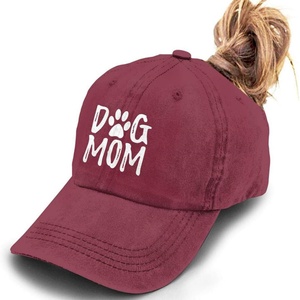 Running Mountaineering <b>Caps</b> Customized Unisex <b>Dog</b> Mom Vintage Jeans Adjustable Baseball <b>Cap</b> Cotton Denim Dad Hat Embroidered - Product Image 1