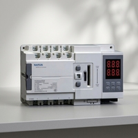 Commutateur de transfert automatique NATUS NTDT85-125B-III 2P/3P/4P AC230V pour le contrôle de commutation de l'alimentation électrique de secours des services publics