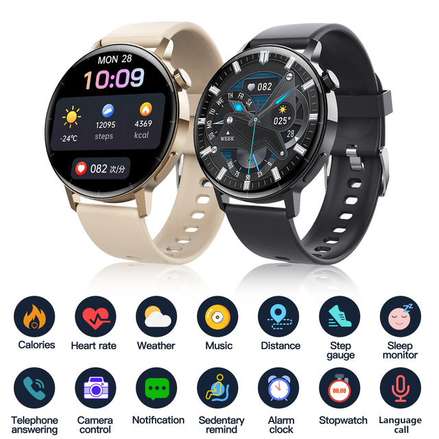 CE ROHS FCC New Sports Smart Watch P67 IP67 Waterproof Fitness Tracker IPS Answer Calls Sleep Tracking Thermometer Magnetic