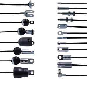 Fitness Gym Equipment Gantry Accessories 3,3mm 4mm 5mm 6mm 6,3mm Pu pa Coated Polea Cable Cuerda de alambre de acero - Product Image 2