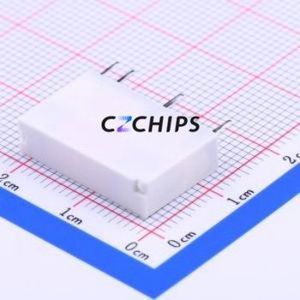 HF49FD-024-1H12T Power Relay SIP,5x20mm Relay 24V 1 Normally Open: 1A (SPST-Normally Open)::: 4 5A-30VDC/5A-250VAC - Product Image 2
