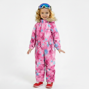 AQTQ Kids One Piece Ski Suit Waterproof Windproof Galaxy Print <strong>Snowsuit</strong> <strong>for</strong> <strong>Toddler</strong> Girls Boys Winter Warm Snowboarding Jumpsuit - Product Image 5