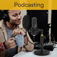 Microphone de streaming MAONO, microphone d'enregistrement filaire pour karaoké avec support, micro de bureau pour téléphone, podcast, jeux