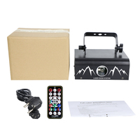Nouvelle Animation RGB Laser Stage Lights DMX512 Remote Sound Activated lazer Lights dmx party lighting for Bar Nightclub