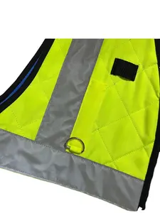 Summer High Temperature Operation Waterproof Cooling Immersion Fluorescent Reflective Cooling Vest