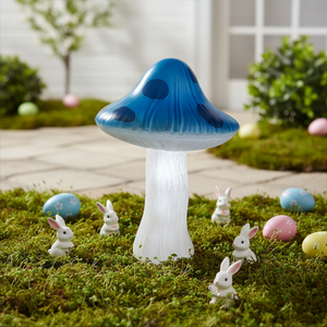 2027 Easter Plastic Decorations Mushroom with LED Lights for Home Festival Decorations - Product Image 6