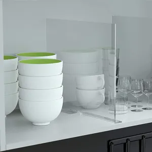 Acrylic Trong Suốt Kệ Organizer & Separator Acrylic Kệ Ngăn Cho Home Closet Tủ Quần Áo Tủ Đựng Thức Ăn & Cửa Hàng Showroom