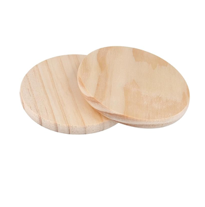 Sous-verres en bois pour table basse, cadeau moderne pour la décoration de maison de style campagnard - Product Image 4