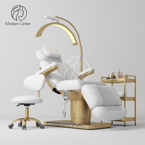 Table de soin électrique Madamcenter pour esthéticienne, <span class=keywords><strong>lit</strong></span> de beauté inclinable, table de cosmétologie, <span class=keywords><strong>lit</strong></span> de soin médical électrique pour spa - Product Image 4