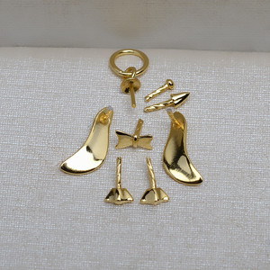 Handmade 925 Silver Baroque Penguin Pendant and Shaped <b>Pearl</b> Necklace Female Hollow Base Accessory with 4037 DIY <b>Loose</b> <b>Pearls</b> - Product Image 2