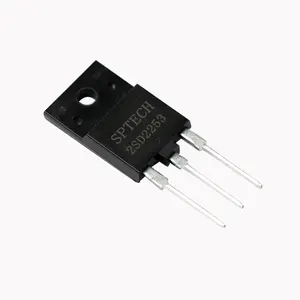 10 tipi di transistor Suppliers-2sd2253 sptech di alta qualità 2sd2253 Transistor NPN tipo di silicio ad alta corrente 50W 600V 6a TO-3PHIS pacchetto