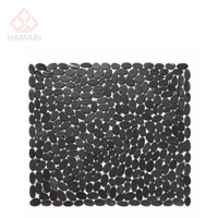Carrelage en mosaïque de galets roulés 305x305x8mm antidérapant pour salle de bain, douche, sol, mur, décoration