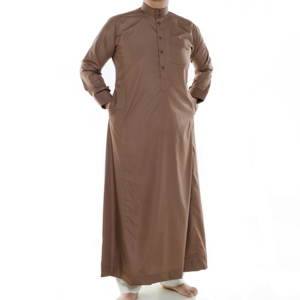 Kaftan pour hommes, thobe musulman, vêtements islamiques arabes, <span class=keywords><strong>chemise</strong></span> à manches longues, hauts, robe, costumes traditionnels d'Arabie Saoudite, robes musulmanes pour hommes - Product Image 6