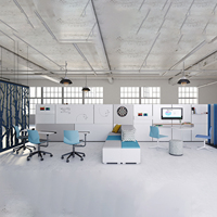 Fabricant ergonomie Moderne Modulaire de Bureau de laboratoire dentaire poste de travail informatique