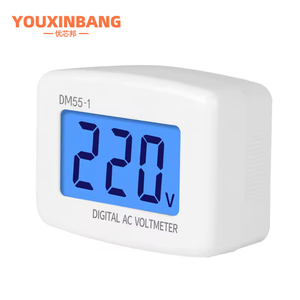 Kỹ Thuật Số Vôn kế EU USA cắm điện áp <span class=keywords><strong>Meter</strong></span> Ổ cắm điện áp Tester LCD hiển thị vôn kế 110V 220V tường Bảng điều chỉnh Vôn kế DM55-1 - Product Image 4