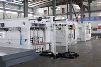 Meistverkaufte Automatische Flachbett-Stanzmaschine für Wellpappe-Kartons mit Abstreifer