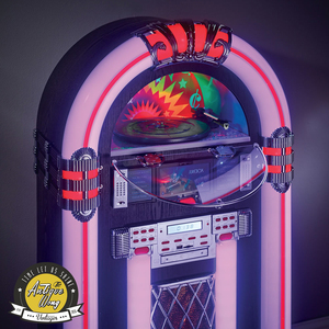 Atterrissage commercial américain Jukebox musique rétro machine <span class=keywords><strong>voD</strong></span> vinyle haut-parleur Bluetooth spot audio - Product Image 3