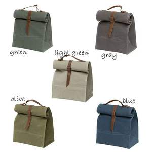 Grande capacité une épaule Oxford sac à lunch multifonctionnel pliable isolation pour sport Camping voyage sac isotherme - Product Image 3