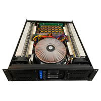 Amplificateur de puissance audio professionnel classe H, amplificateur 4 canaux 2U 4x1000w, puissance de sortie élevée pour scène extérieure, concert LIVE
