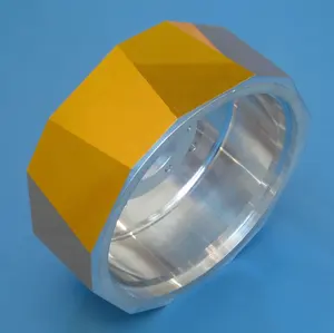 Пользовательские высокоотражающие и Плоскостные многоугольные вращающиеся зеркала с алюминиевым 6061-T6 для лидара