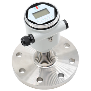 Transmisor de nivel de radar MODBUS RS485 con conexión de brida 80GHz con dos cables 4-20MA + HART - Product Image 2