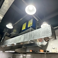 Filtre à air électrostatique ESP pour cuisine de restaurant et barbecue, purificateur d'air, effet de purification de 98% des fumées d'huile