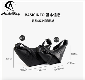 Bolso de Hombro de Piel de Oveja Suave Andong, para Mujer, Estilo Casual, para Viajes, Uso Diario, Trabajo, Bolso Bandolera - Product Image 3
