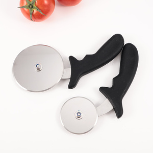 Ustensiles de cuisine écologiques professionnels de roue de coupeur de <span class=keywords><strong>pizza</strong></span> d'acier inoxydable pour l'usage de maison et de restaurant - Product Image 2