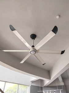 VFans Moteur à courant continu industriel 2.5m 8ft 100in HVLS Ventilateur à faible consommation d'énergie Ventilateur de plafond efficace Ventilateur de ventilation de haute qualité - Product Image 5