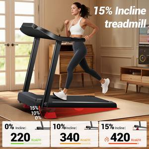 Caminadora Plegable ROBORE P9 para el Hogar, 14 KM/H, con Sensor de Ritmo Cardíaco, Motor sin Escobillas de 3.0 HP, Capacidad de Peso de 136 kg - Product Image 6