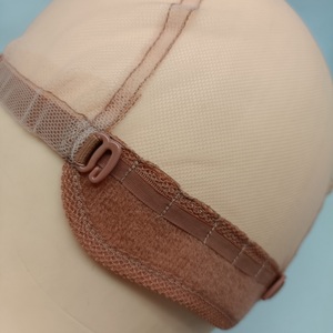 Gorro de Encaje para Peluca Hyundu, Color Marrón Claro, Banda Ajustable, Orificios Grandes, Herramienta Reutilizable para la Elaboración de Pelucas - Product Image 6
