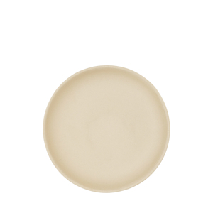 Piatto Fondo Io Crema Deep Coupe 24 Cm con Base Piatta - Product Image 1