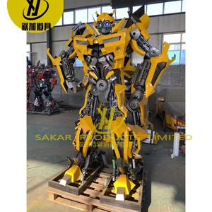 Enorme escultura de árbol abstracto de acero <span class=keywords><strong>Corten</strong></span> para exteriores a la venta Robot de estatua grande para exteriores - Product Image 4